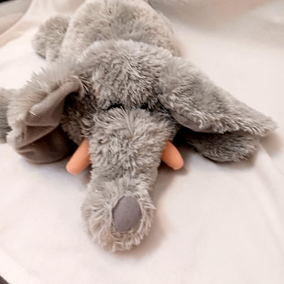 20" Baby Elephant w Tusks Teeth Plush Collect SOFT HUGGABLE Floppy Cuddly Vintag - Picture 7 of 16